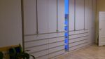 Aktenschrank, Multiplex weiß, Arztpraxis Friedrichshain